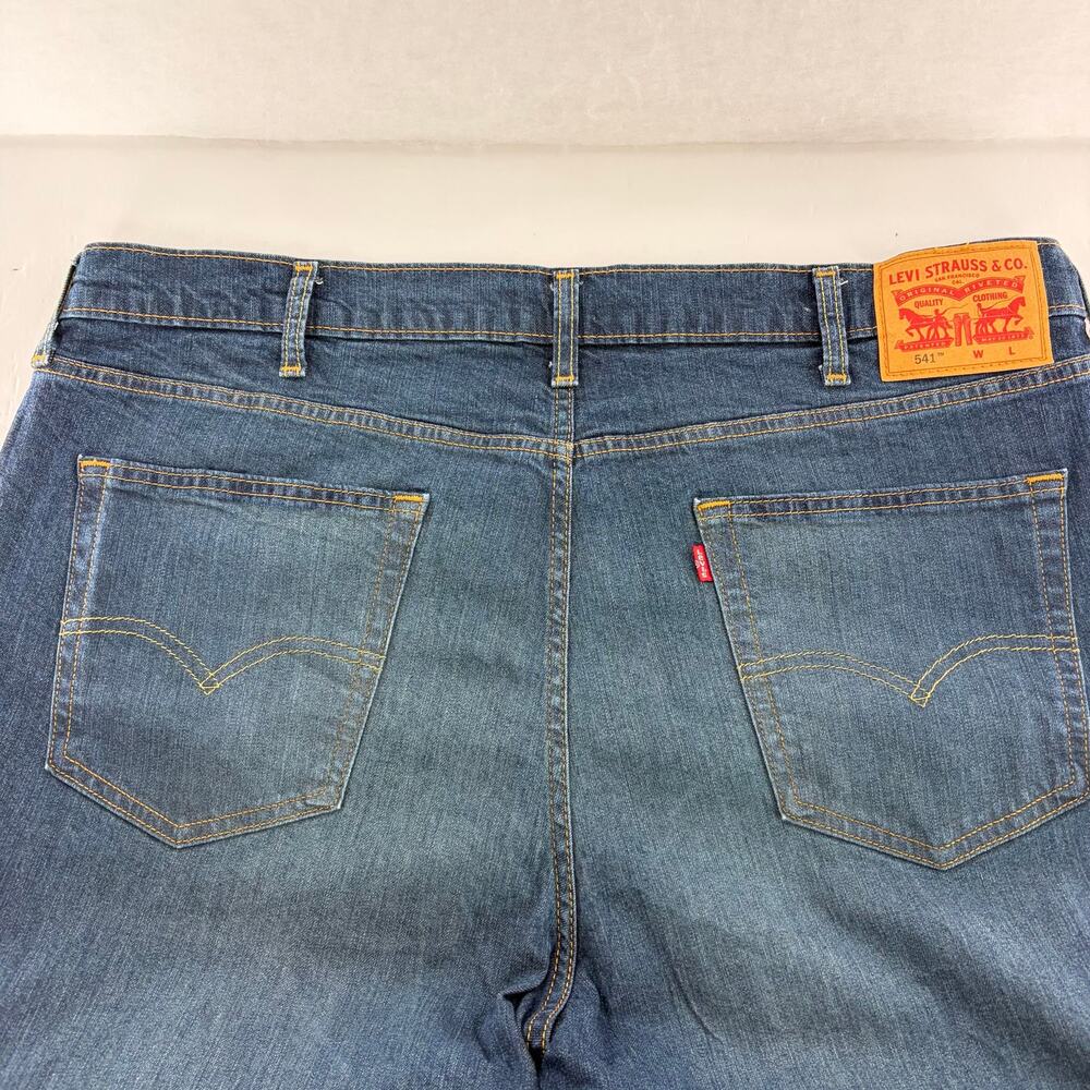 Levi's 541 Athletic Fit Dark Wash Jeans W44 L29 🖤